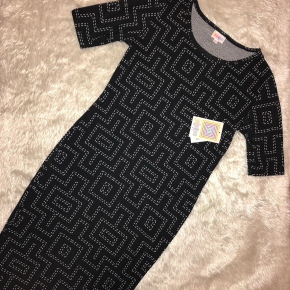 LuLaRoe Outfit Unicorn Julia Dress + Leggings - Picture 2 of 8